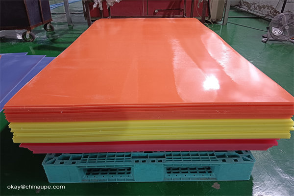 hdpe sheet 15mm orange manufacturer